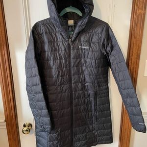 Womens Columbia long winter coat size L